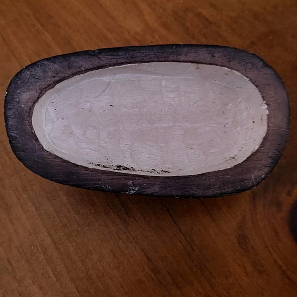 Vtg Hand-carved Soapstone Cat Figurine Kenya - Picture 5 of 11